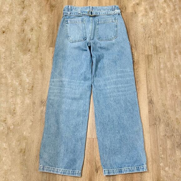 B Sides Women's Light Blue Slim Lasso Denim Jeans Size Small - Picture 2 of 10